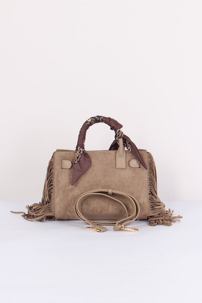 Mini Shopping Frange Grey-3