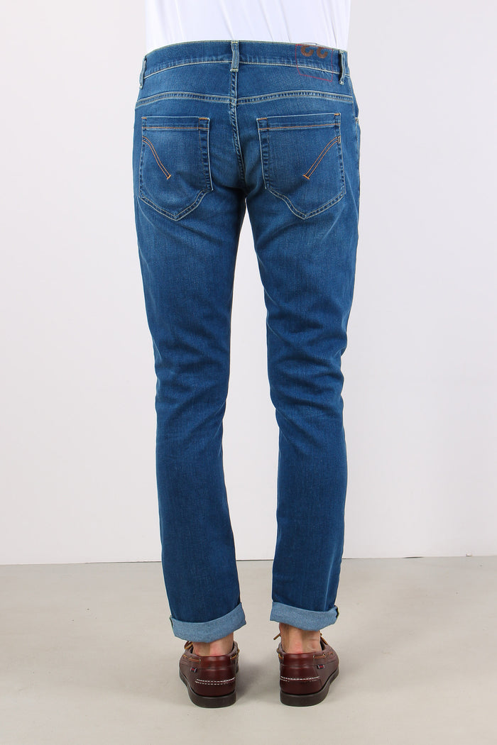 George Denim Skinny Pulito Denim Medio-4