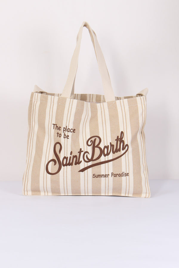 Essential Bag Beige/bianco