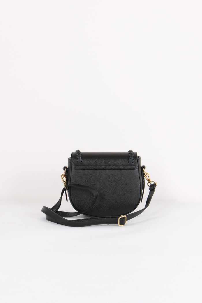 Bandoliera Intreccio Nero-3