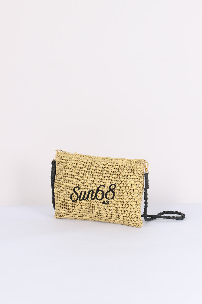 Pochette Rafia Beige-4