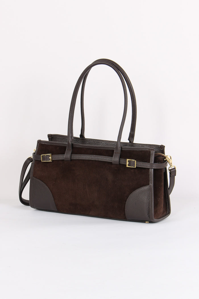 Shopping Orizontale Camoscio Moro-2