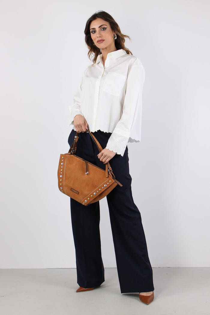Wkdneutro Camicia Pizzo Off White