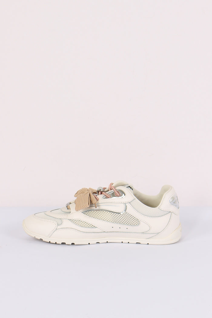 Sneakers Suede Multi Lacci Light Rose-6