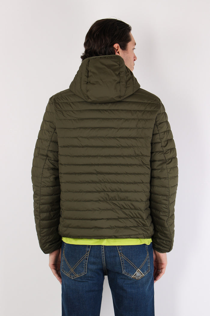 Cael Giubbotto Cappuccio Snake Green-5