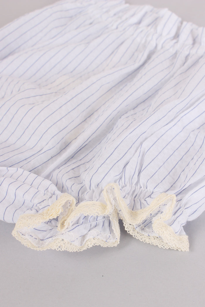 Coulotte Riga Inserto Pizzo Azzurro Riga-5