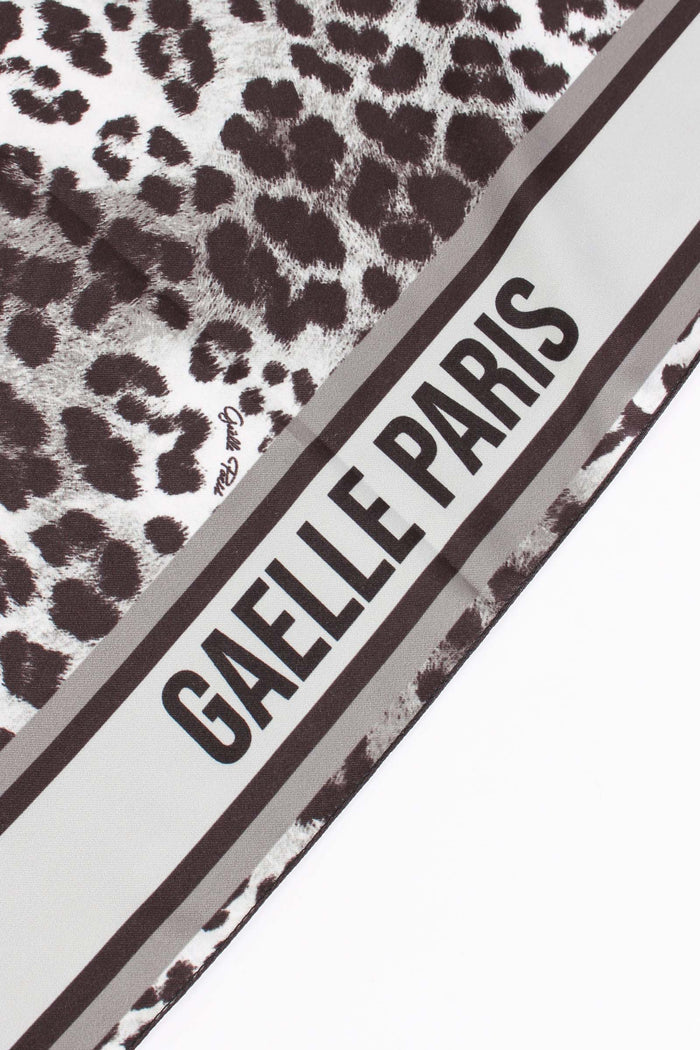 Foulard Maculato Grigio Ferro-4