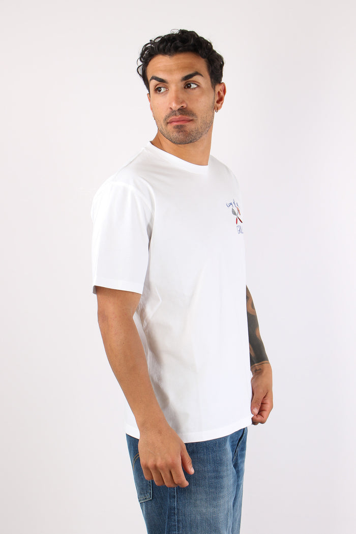 T-shirt Scritta Ricami King-5