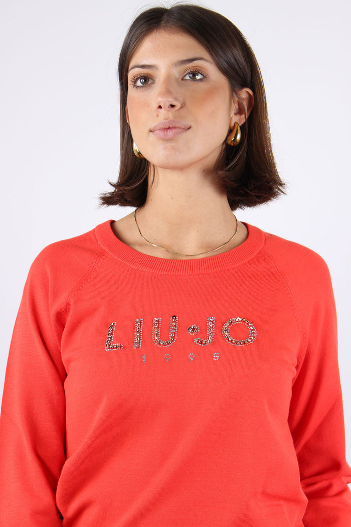 Maglia Slim Logo Rock Coral-7