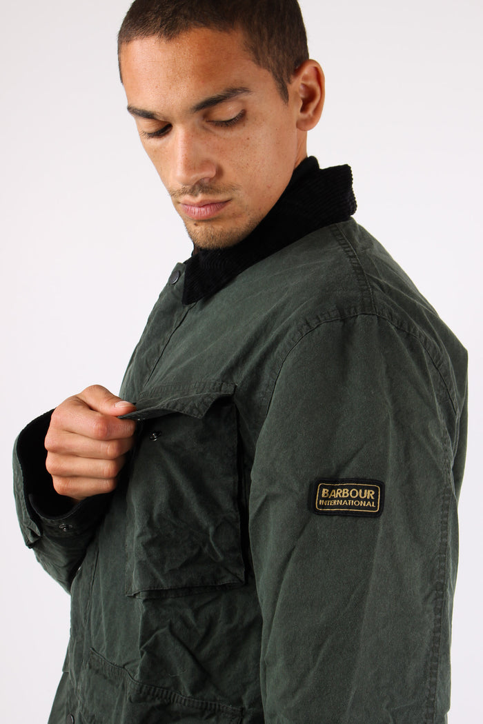 Field Jacket Colletto Velluto Militare-8