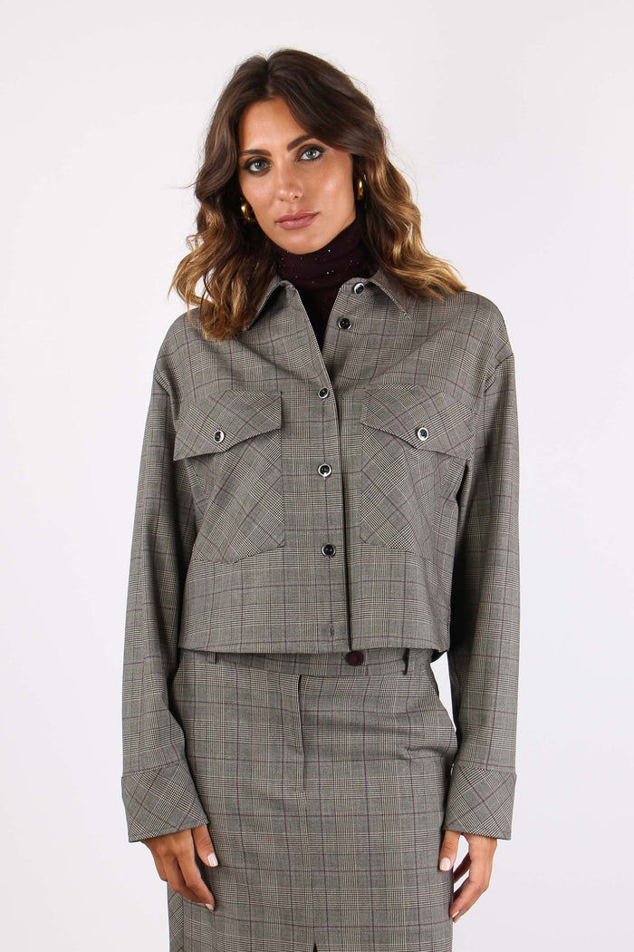 Oncidium Overshirt Tasche Appl Beige/bordeaux-6