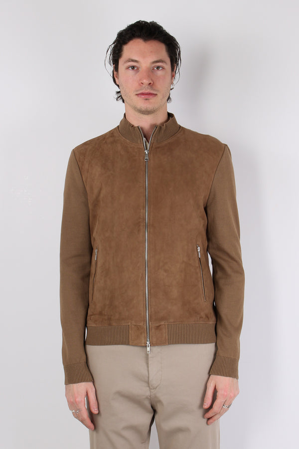 Bomber Bimateriale Brownstone