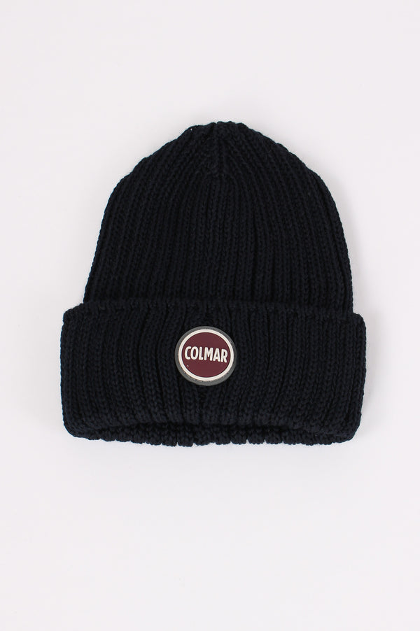 Cuffia Costina Logo Navy