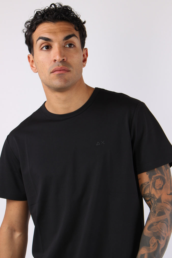 T-shirt Piquet Tecnica Nero-6