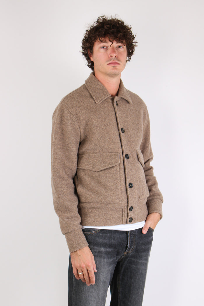 Bomber Lana Cotta Stone-7