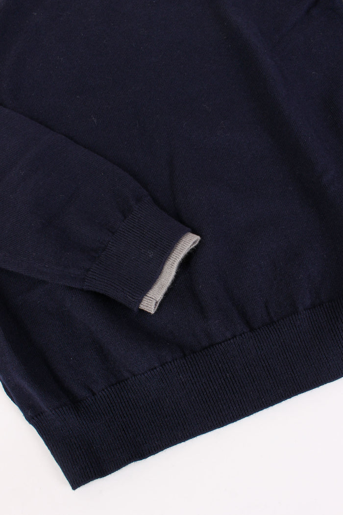 Pullover Leggero Profilo Navy Blue-3