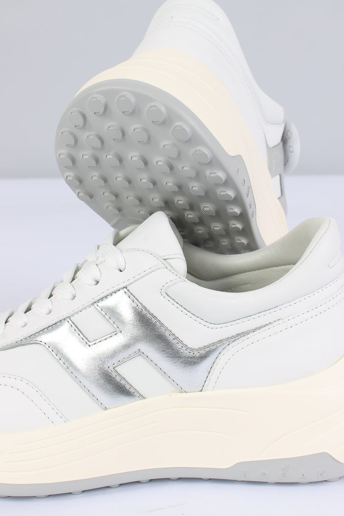 Sneaker Hi-fi Hyperlight Bianco/argento-4