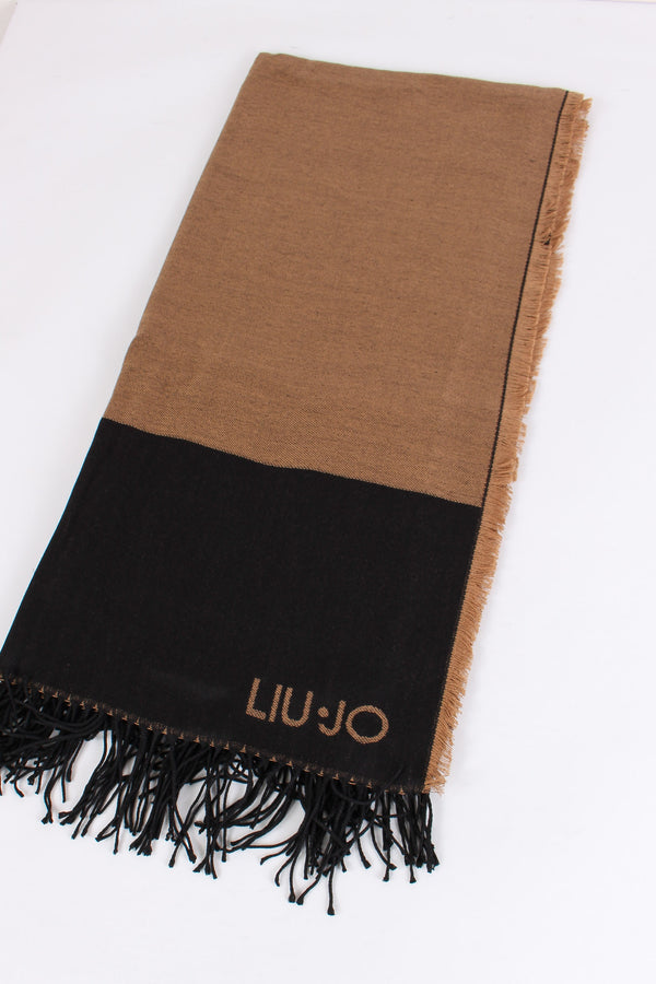 Poncho Oval Monogram Cammello-2