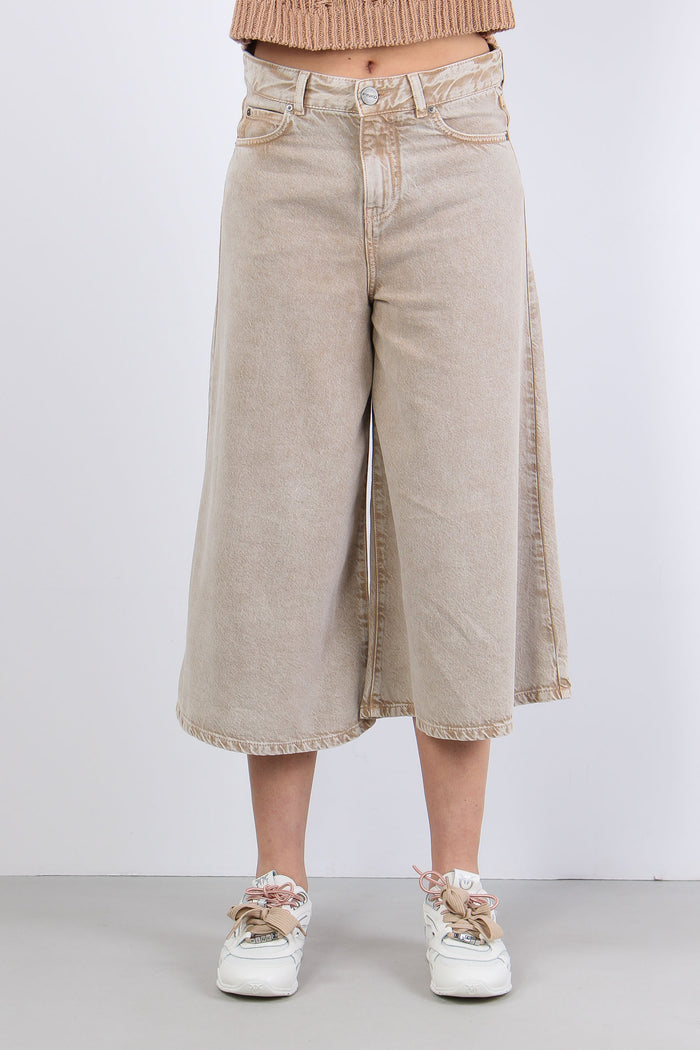 Burkina Bermuda Denim Bull Beige-6