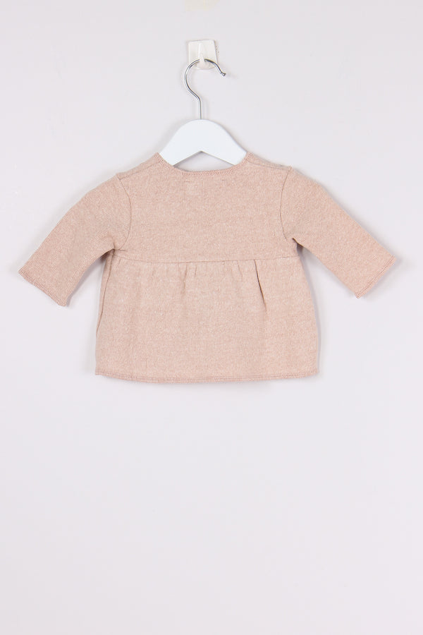 Cardigan Laccio Caldo Cotone Soft Rose-2