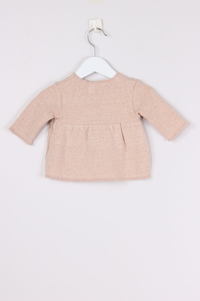 Cardigan Laccio Caldo Cotone Soft Rose-2