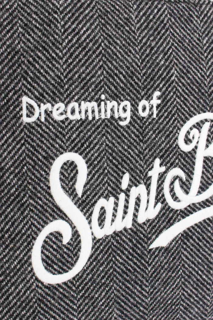 Borsa Tracolla Spinata Nero/bianco-6