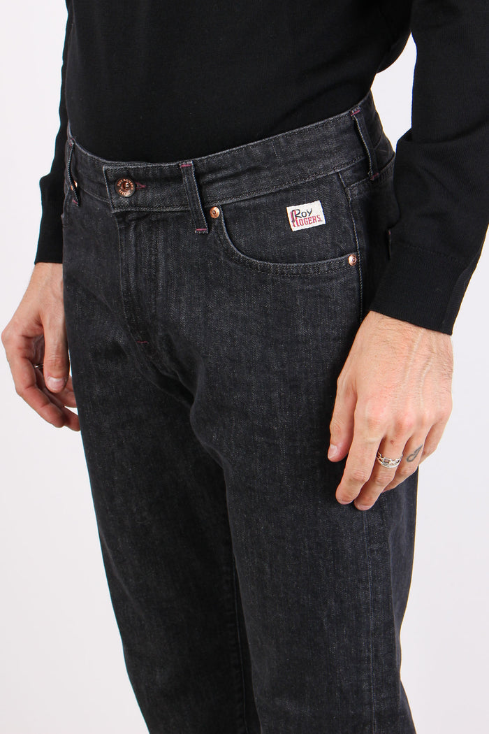 Denim Slim Fit Denim Black-6