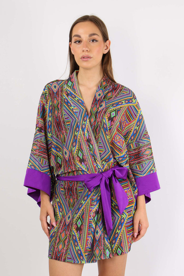 Kimono Corto Masai Color Unica