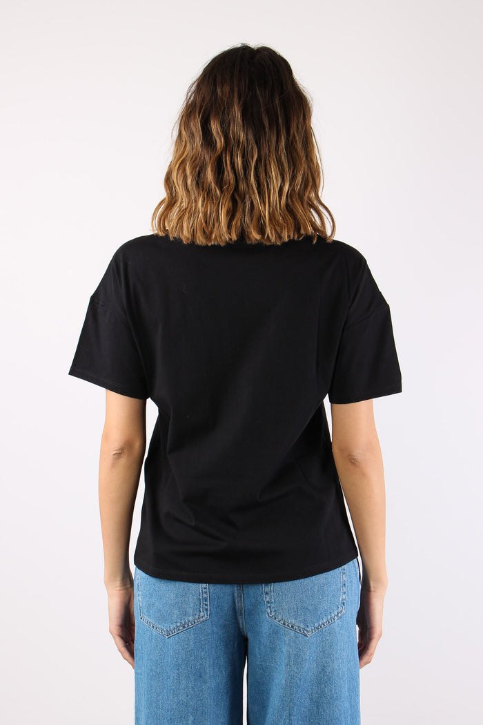 T-shirt Tigre Dalmata Nero-5