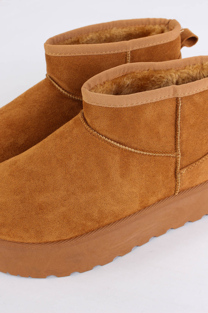 Stivale Inserto Teddy Cuoio-7