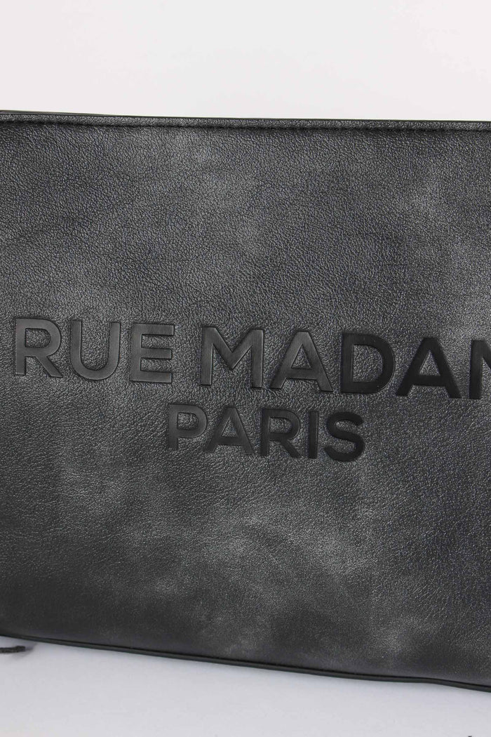 Pochette Vintage Frange Vintage Black-6