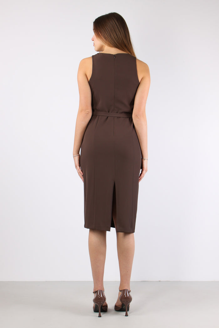 Alamuddin Tubino Cintura Placca Chocolate-4