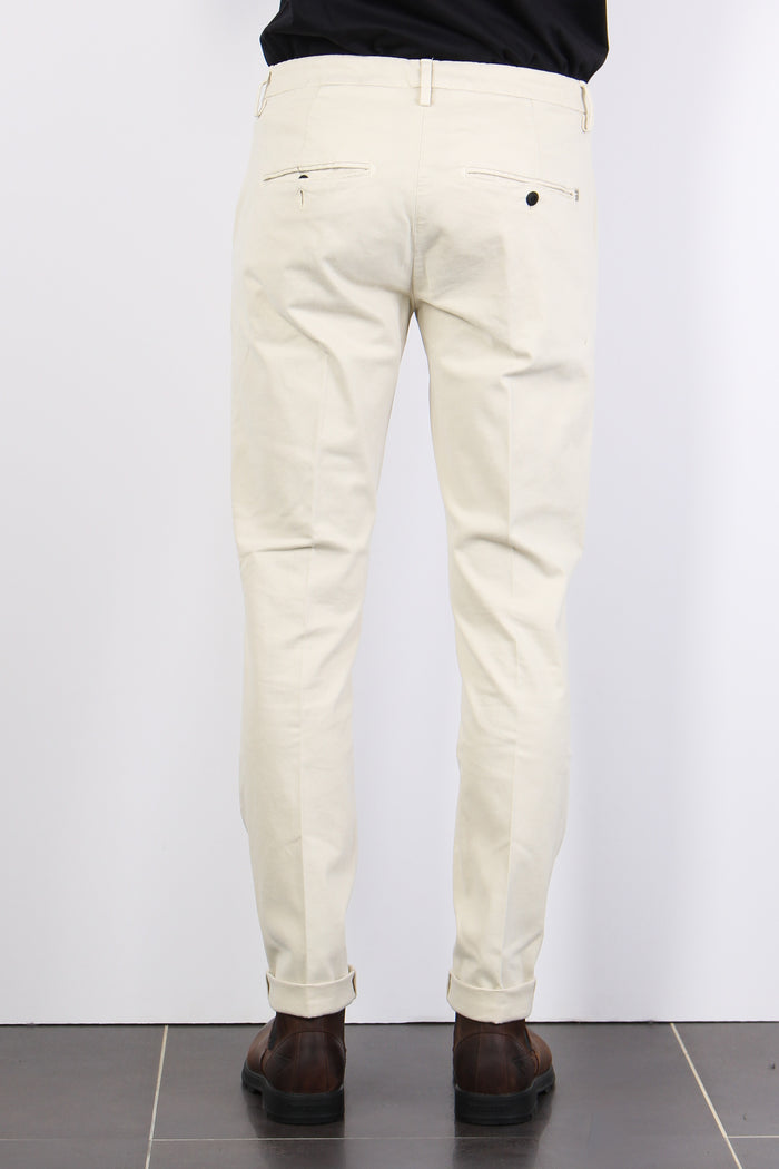 Gaubert Pantalone Gabardina Burro-3