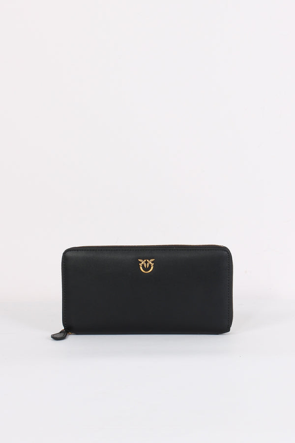 Ryder Portafoglio Zip Around P Nero/gold