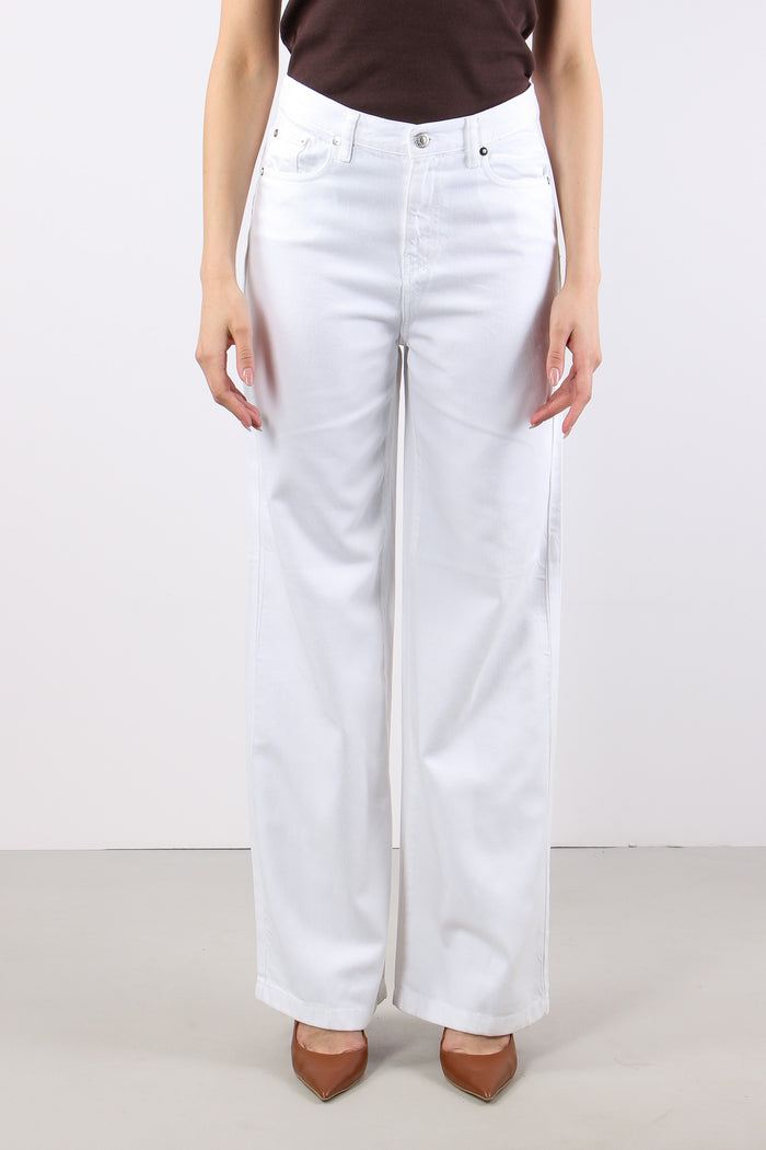 Denim Flare Optic White-2