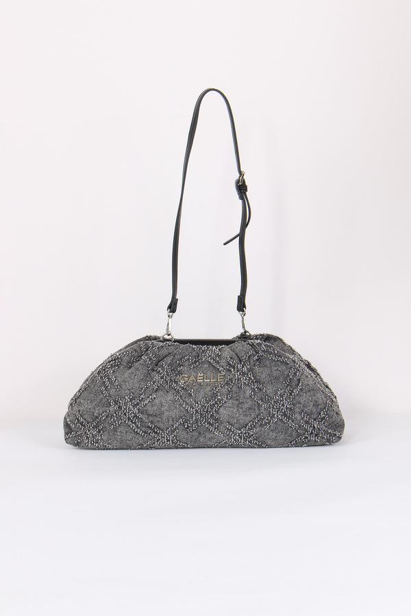 Pasticcino Denim Sfrangiato Nero