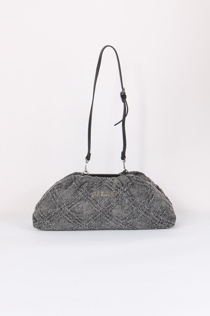 Pasticcino Denim Sfrangiato Nero