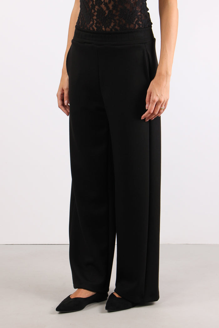 Pantalone Palazzo Modal Nero-4