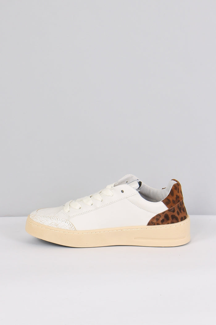 Sneakers New Star Animalier Bianco/leopard-7
