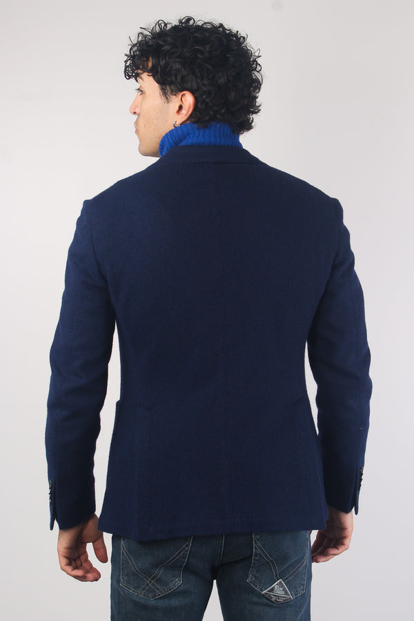 Blazer Doppiopetto Blu-2