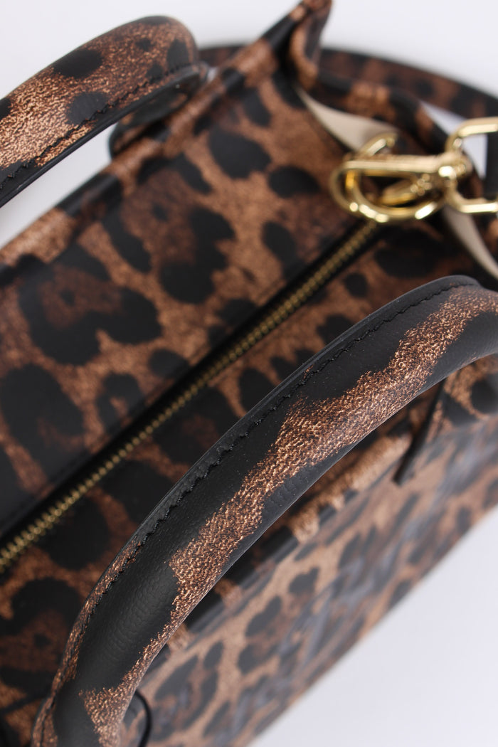 Borsa Suede Animalier Leopard-7
