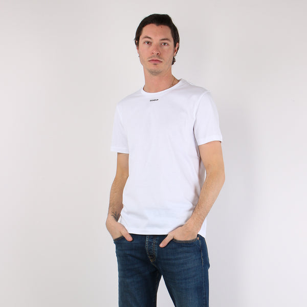 T-shirt Logo Scritta Bianco-2