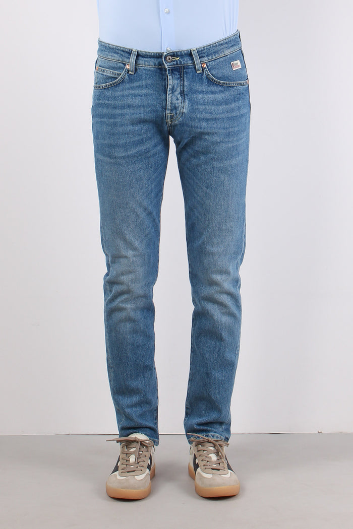 Denim Slim Fit Denim Chiaro-2