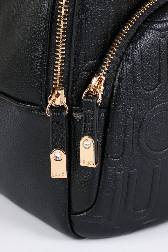 Zaino Logo 3d Nero-7