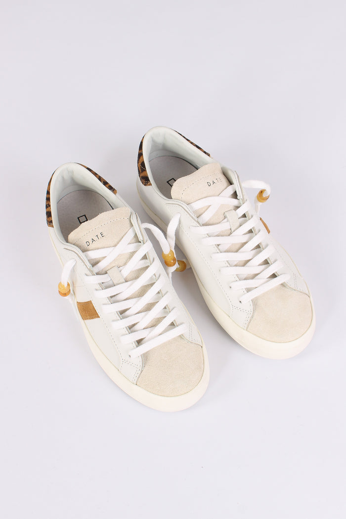 Sneakers Hill Low Calf White/leopard-5