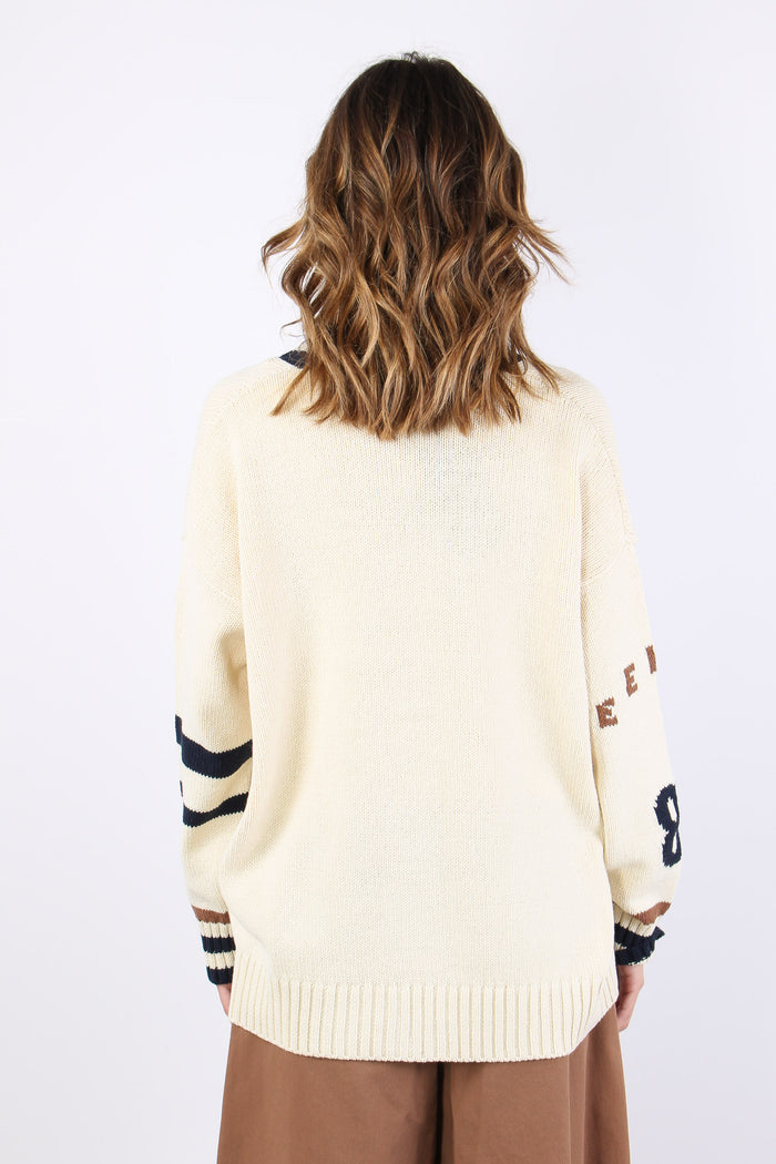 Wkdblasone Cardigan Scritte Dis Scriita-6