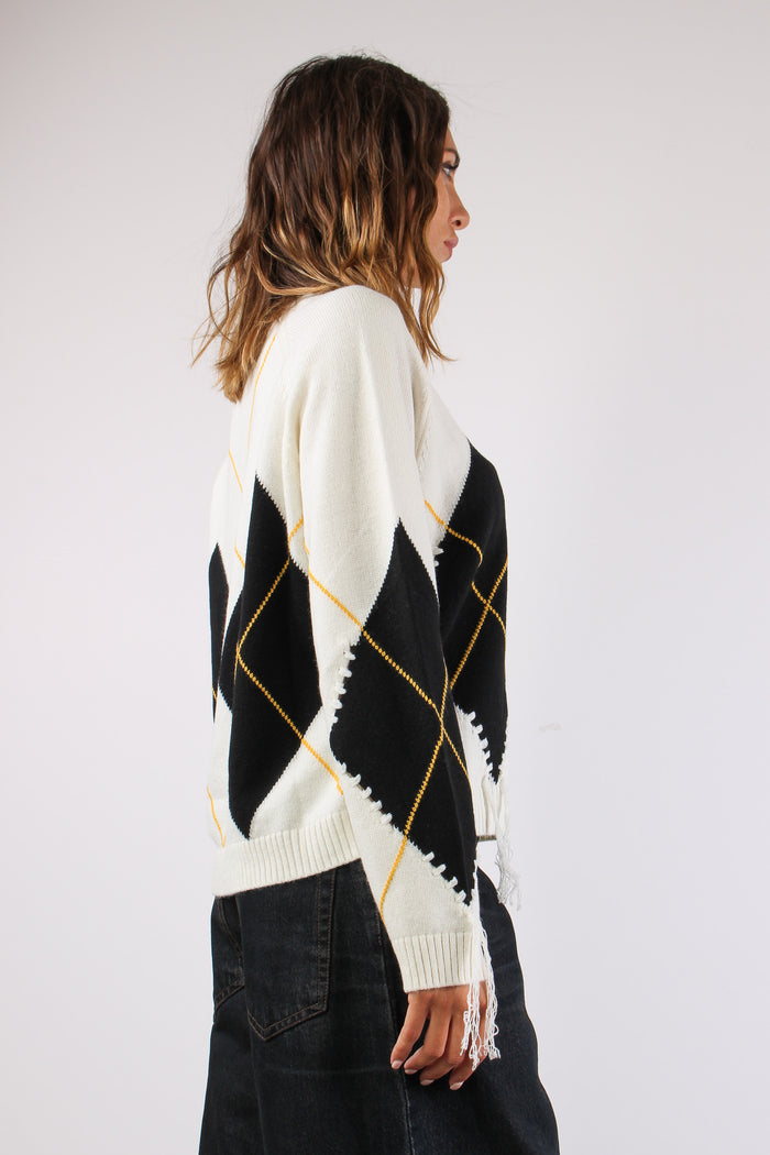 Berna Maglia Traforata Maxi Ro Panna Zero-6