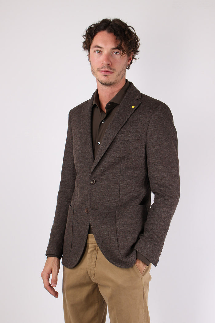 Giacca Tramata Moro-6