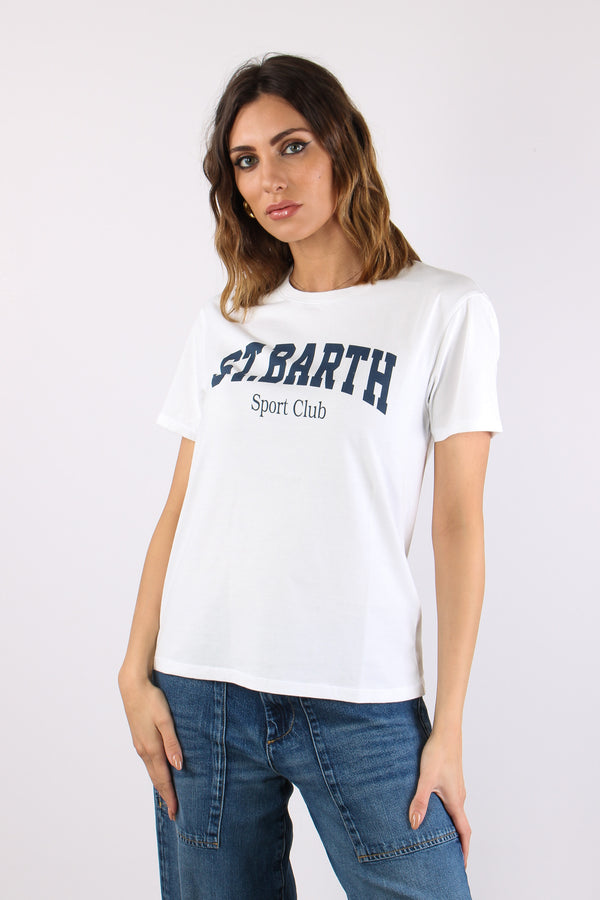 T-shirt Scritta Bianco-2