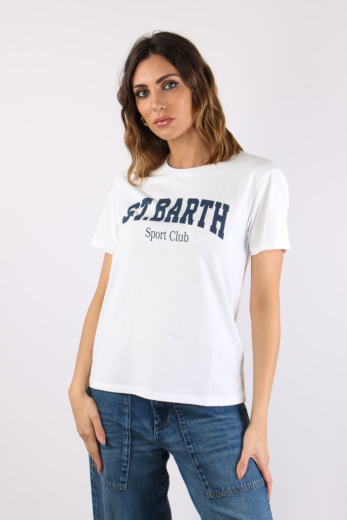 T-shirt Scritta Bianco-2
